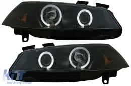 image-59-Angel Eyes Headlights suitable for Renault Megane II (2002-2008) Black