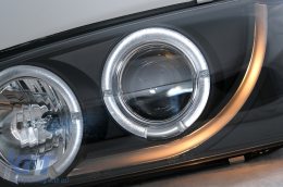 Angel Eyes Headlights suitable for Subaru Impreza I GM, GC, GF (05.1993-2000) Black-image-6105569