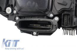 Angel Eyes LED-Bi-Xenon-Scheinwerfer für BMW 5er F10 F11 2011–2013) Schwarz-image-6027085