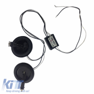 Angel Eyes LED Kit suitable for Jun Yan Headlight - 35mm