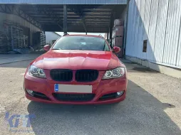 Angel Eyes Scheinwerfer für BMW 3er E90 Limousine E91 Touring 03.2005-2011 Schwarz-image-6279211