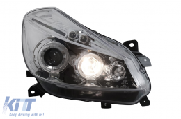 Angel Eyes Scheinwerfer für Renault Clio III (2005–2009), Chrom-image-6127989