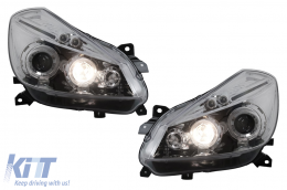 Angel Eyes Scheinwerfer für Renault Clio III (2005–2009), Chrom-image-6127990