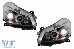 Angel Eyes Scheinwerfer für Renault Clio III (2005–2009), Chrom-image-6127998