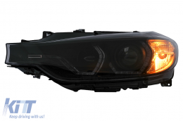 Angel Eyes Xenon fényszórók BMW 3 F30 F31 szedán Touring (10.2011-05.2015) fekete-image-6099501