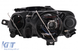 Фарове с Angel Eyes , подходящи за VW Passat B6 3C (03.2005-2010) Хром LHD или RHD-image-6093554