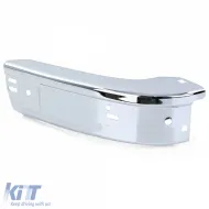Angolo destro del paraurti anteriore cromato adatto per BMW Serie 3 E30 82-87-image-6206566