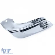 Angolo destro del paraurti anteriore cromato adatto per BMW Serie 3 E30 82-87-image-6206571