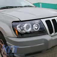 Angyalszem fényszóró JEEP Grand Cherokee (1999-2004) fekete-image-6041743