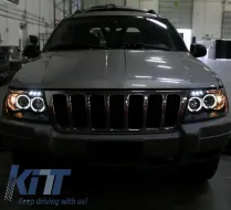 Angyalszem fényszóró JEEP Grand Cherokee (1999-2004) fekete-image-6041744