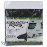 Anhängerzugdeichselabdeckung, Deichselschutz, Deichselsleeve, graue Schutz-image-6196957
