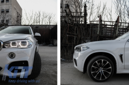 Arches roue Élargisseurs Ailes pour BMW X5 F15 2014-2018 M Look 32 Pinces Clips-image-6086228
