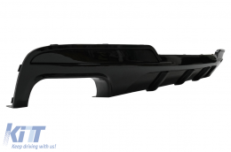 Aristeró diachvths aéra diplís exódou katállhlos gia BMW Seirá 5 F10 F11 Sedan Touring (2011-2017) Schediasmós M-Performance Piáno Mavro-image-6098427