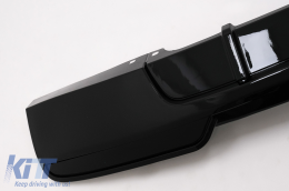 Aristeró diachvths aéra diplís exódou katállhlos gia BMW Seirá 5 F10 F11 Sedan Touring (2011-2017) Schediasmós M-Performance Piáno Mavro-image-6098429