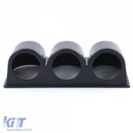 Armaturentafel-Montage für 3 zusätzliche Instrumente 52mm, matt schwarz-image-6191434