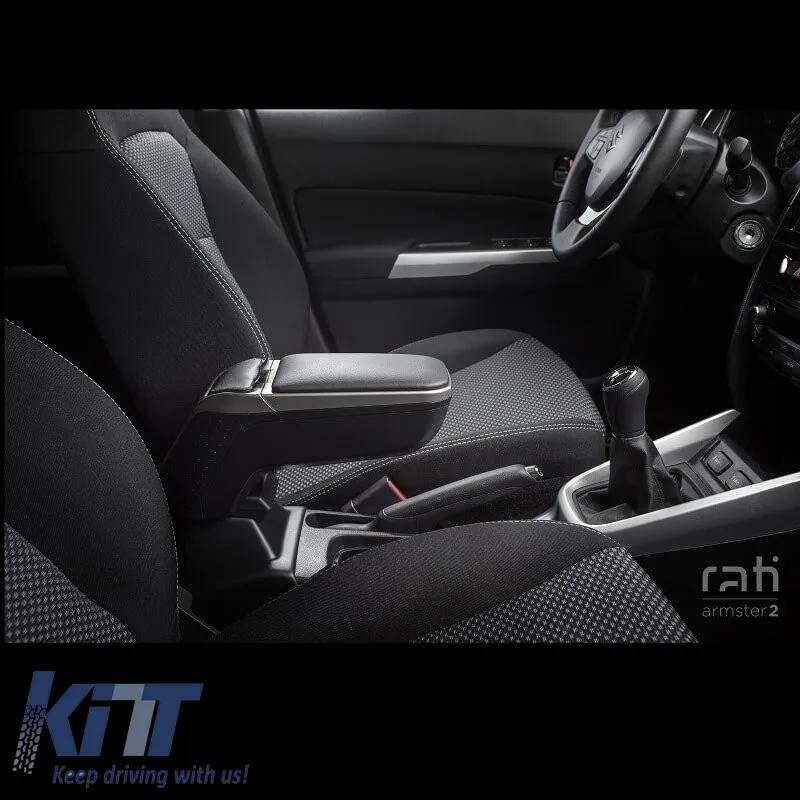 Armrest Armster 2 suitable for Citroen C3 Picasso 2009-2017 Silver Color Without Pocket