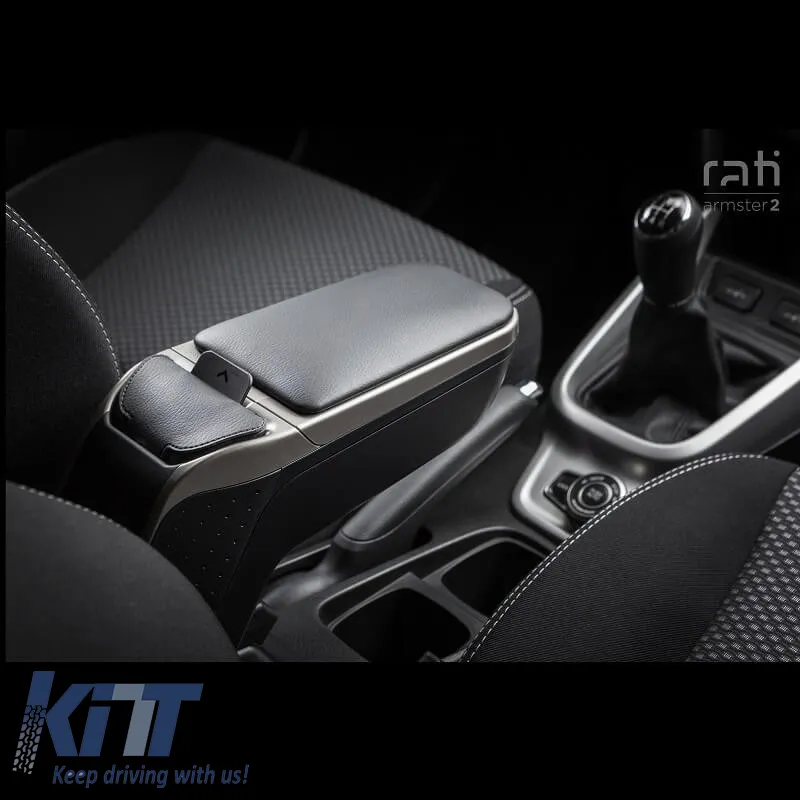 Armrest Armster 2 suitable for Citroen C3 Picasso 2009-2017 Silver Color Without Pocket