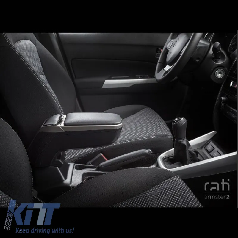 Armrest Armster 2 suitable for Nissan Note 2013+ Black Color