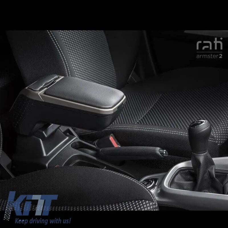 Armrest Armster 2 suitable for Nissan Note 2013+ Black Color