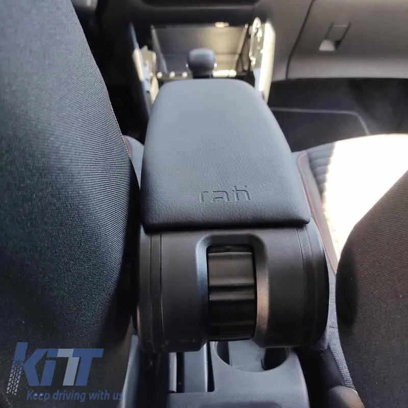 Armrest Armster OE1 suitable for Citroen C4 Spacetourer 2019+ Without Original Elbowrest Black Color