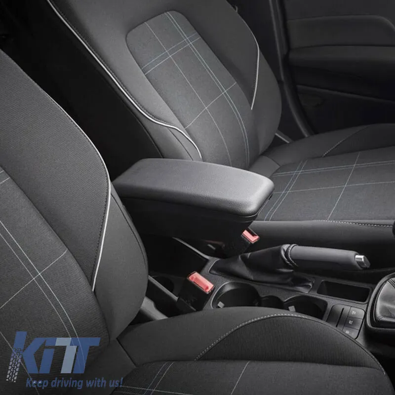 Armrest Armster OE1 suitable for Hyundai I20 2020+ without original elbowrest, black color