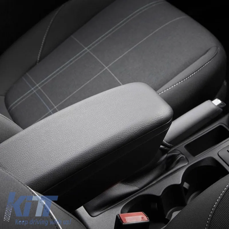 Armrest Armster OE1 suitable for Hyundai I20 2020+ without original elbowrest, black color