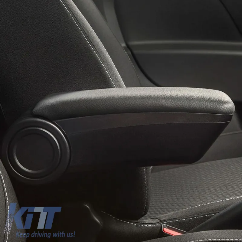 Armrest Armster OE1 suitable for Hyundai I20 2020+ without original elbowrest, black color