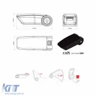 Armrest Armster OE1 suitable for Hyundai I20 2020+ without original elbowrest, black color-image-6301936