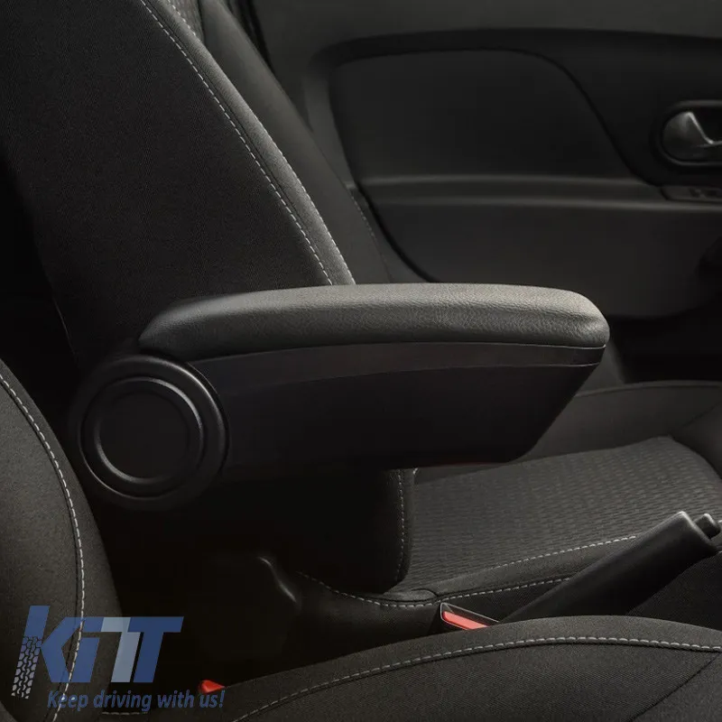 Armrest Armster OE1 with USB suitable for Dacia Duster 2018-2019 with original elbow rest black color