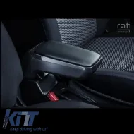Armrest Armster S suitable for Ford Focus 2018+ (+USB+Aux Extension Cable) Black Color-image-6293023