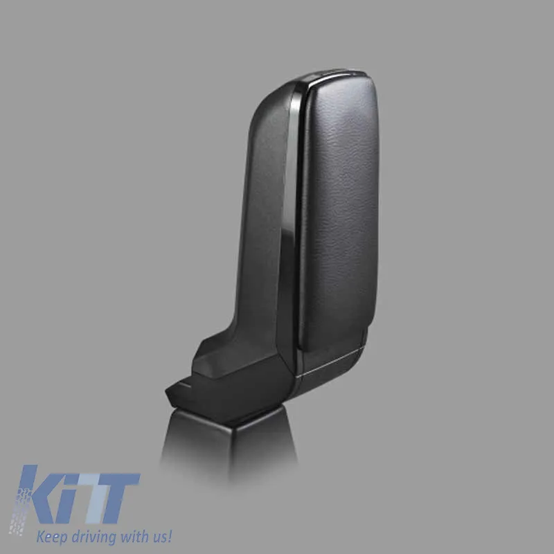 Armrest Armster S suitable for Seat Leon 4 (KL1/KL8) 2020+ (+12V Extension Cable) Black Color