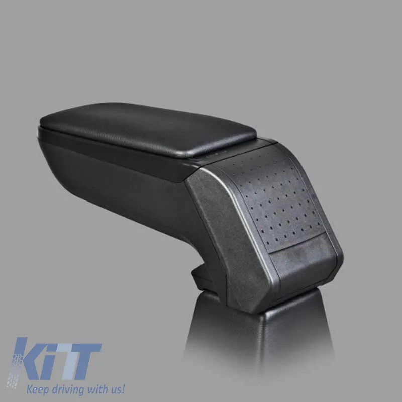 Armrest Armster S suitable for Seat Leon 4 (KL1/KL8) 2020+ (+12V Extension Cable) Black Color