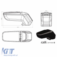 Armster 2 kartámasz Nissan Note 2013+ fekete-image-6299449