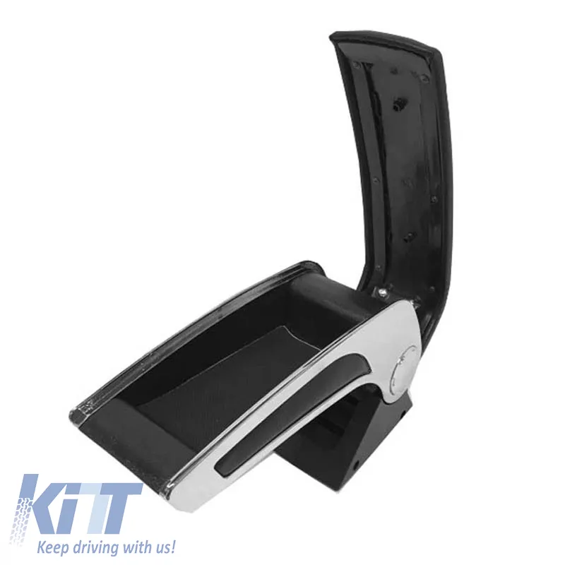 Armster Car Arm Rest Black With Inox Universal 22207
