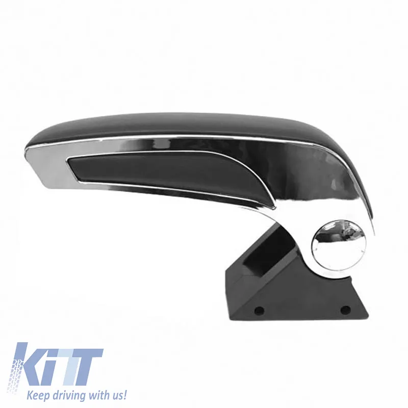 Armster Car Arm Rest Black With Inox Universal 22207