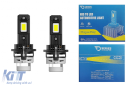 image-0-Żarówki reflektorowe LED D4S Seria D 6000 K 4200LM Wysoka moc Konwersja na ksenon