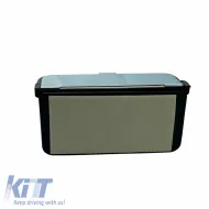 Ashtray Black / Chrome 9 x 4 x 4cm-image-6303582