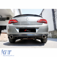 image-6-Astra J Sedan OPC Style Diffusor R+L mit einzelnen verchromten Auspuffendrohren, Klavierlack-Vakuumplastik / 2011-2020