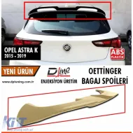 image-43-Astra K Estilo Oettinger Spoiler de Techo Superficie en Bruto ABS / 2015-2021