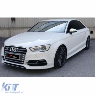 image-42-Audi A3 8V Sedan S3 Style küszöb spoilerek, nyers felület, vákuum műanyag / 2012-2019