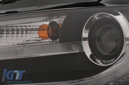 Audi A4 B8 8K 08-11 LED Első helyzetjelzős lámpák Facelift Light Bar Xenon Design-image-6074789