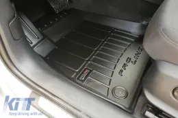 Audi A4 B9 2016- utáni méretpontos gumiszőnyeg, 4 részes szett, fekete, 24 hónap garanciával-image-6221068