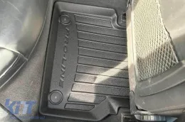 Audi A6 2018- utáni méretpontos gumiszőnyeg, 4 részes szett, fekete, 24 hónap garanciával-image-6221522