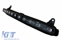 Audi Q7 4L (2006-2009) LED DRL helyzetjelző + irányjelző OEM facelift design-image-56158