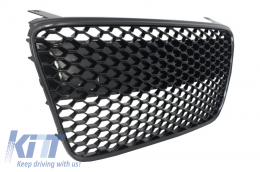 Audi R8 2007-2012 Első rács Fényes Fekete-image-6015633