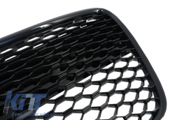 Audi R8 2007-2012 Első rács Fényes Fekete-image-6015634