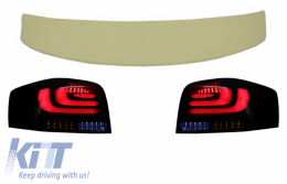 image-68-Антикрило , подходящ за AUDI A3 8P Хечбек (2003-2008) с Full LED Задни светлини Светлинна лента Динамичен последователни светлини за завиване RS LOOK 3 врати