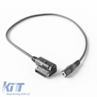 Audio Cable AMI to Aux 3.5mm suitable for Mercedes-Benz W212 / S212 / W218 / C300 / A207 / W207 / W204 / W221 1 pc