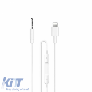 Audio Cable Aux 3.5mm To Lightning 1m Earldom AUX42 1 Piece