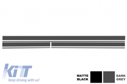 Aufkleber Dunkel Grau Dach Heckklappe für Mercedes W117 C117 X117 13-16 W176 12+-image-6026705